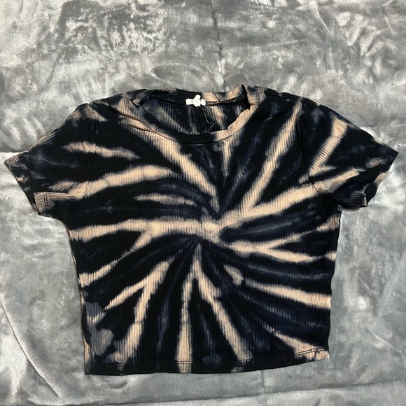 Garage crop top | small | black and brown - Picture 1 of 1